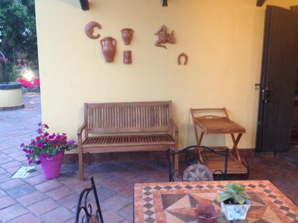 B&B Villa Loriana Milo Buitenkant foto
